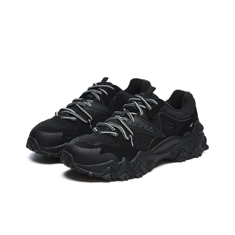 FILA Oakmont 2 WE Slip Resistant Warm Low Top Casual Shoes Women's Black-1