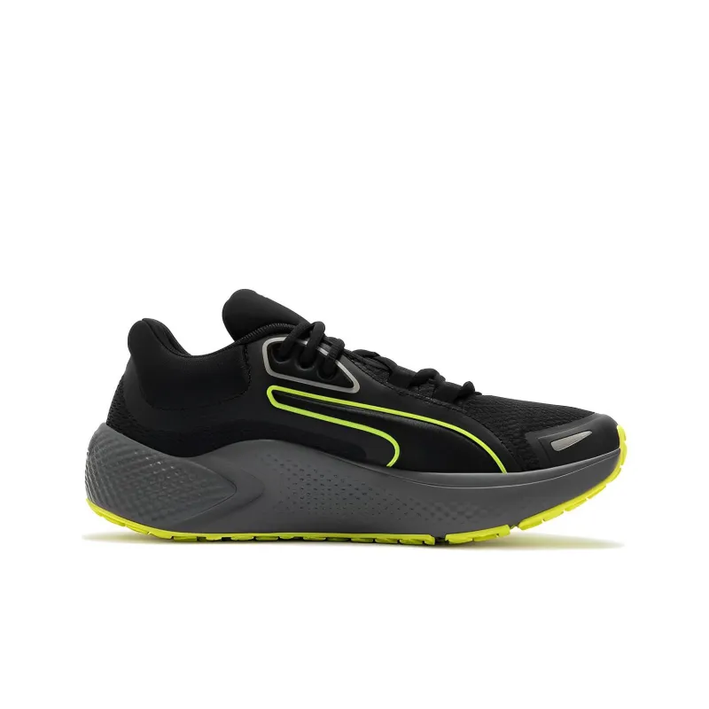 PUMA Softride Pro Coast 'Black Yellow'-1