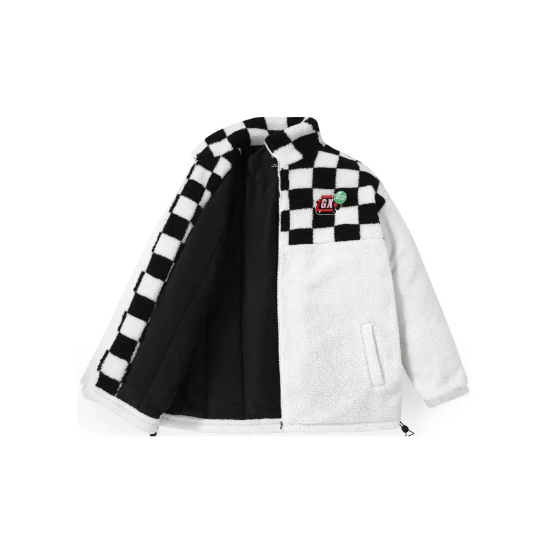 GENANX Puffer Jacket Unisex White-1