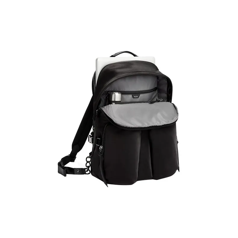 TUMI Fabric Backpack Unisex Black-3