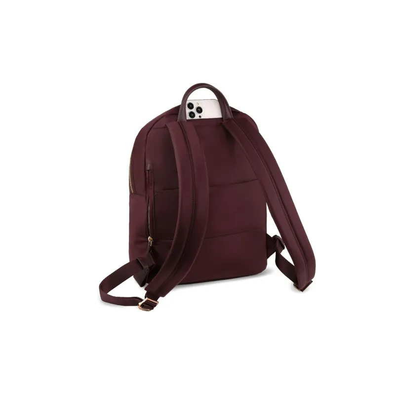TUMI Voyageur Nylon Backpack Women's Beet Red-1