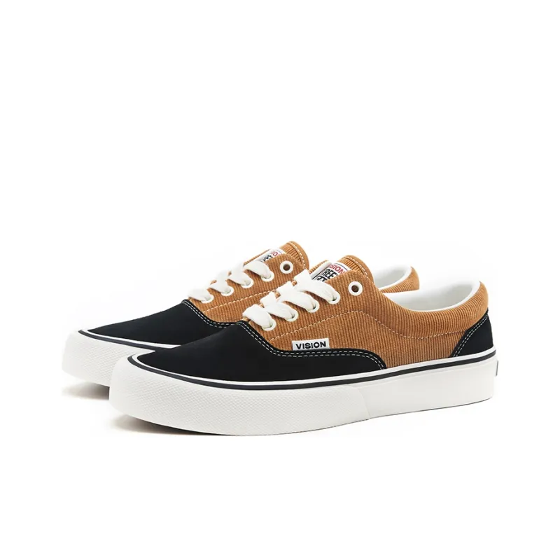 Vision Street Wear Trainers Plus Low Top Skateboard Shoes Unisex Brown Black-2