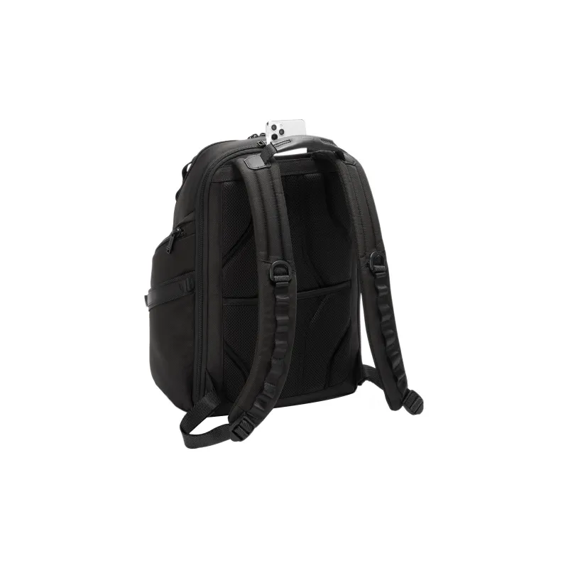 TUMI Alpha Bravo Nylon Backpack Regular Men's Black-4