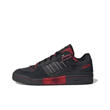 Adidas Originals Forum Exhibit Low 'Black Red'