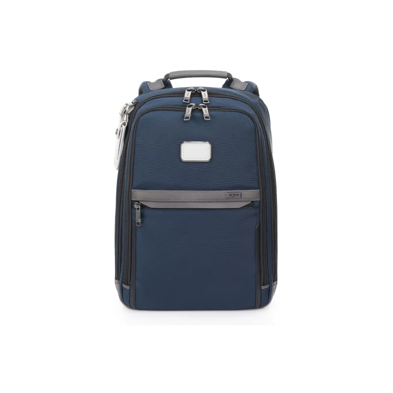 TUMI Alpha 3 Elastic Nylon Backpack Regular Men's Marine Blue-0