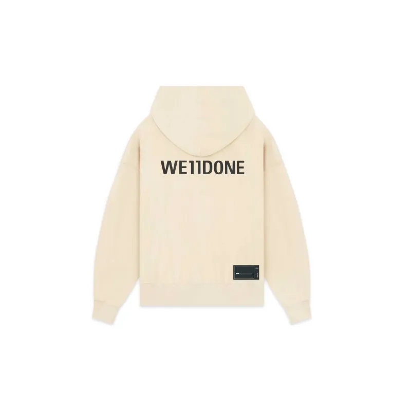 WE11DONE Sweatshirt Unisex Beige-1