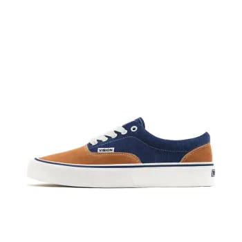 Vision Street Wear Trainers Plus Low Top Skateboard Shoes Unisex Navy Blue
