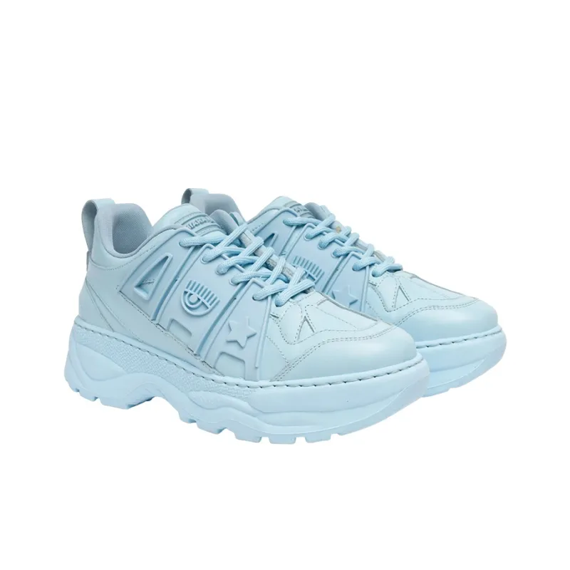CHIARA FERRAGNI Sports Casual Shoes Women's Blue-2