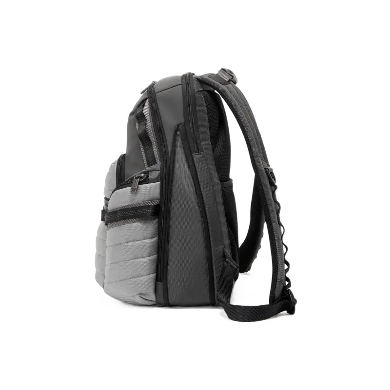 TUMI Alpha Bravo Nylon Backpack Men's Gray-3