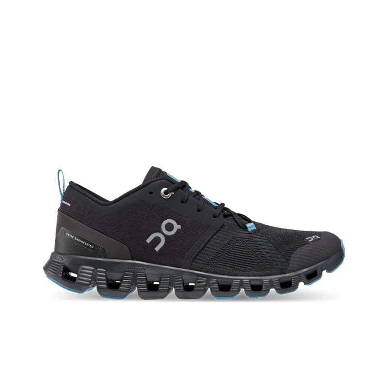 On Running Cloud X 3 Shift Black Niagara Women's-1
