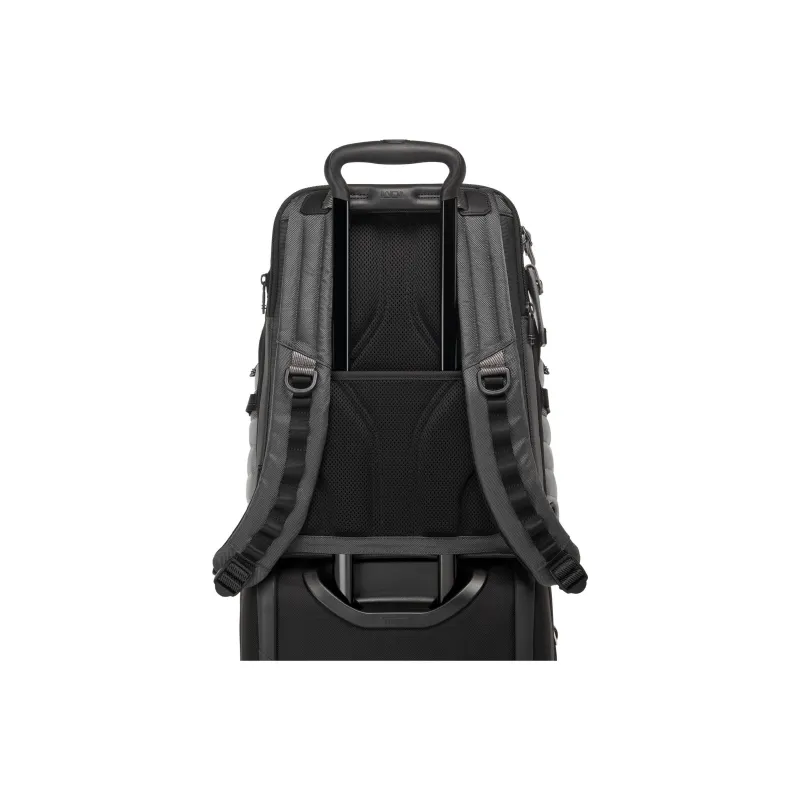 TUMI Alpha Bravo Nylon Backpack Men's Gray-4