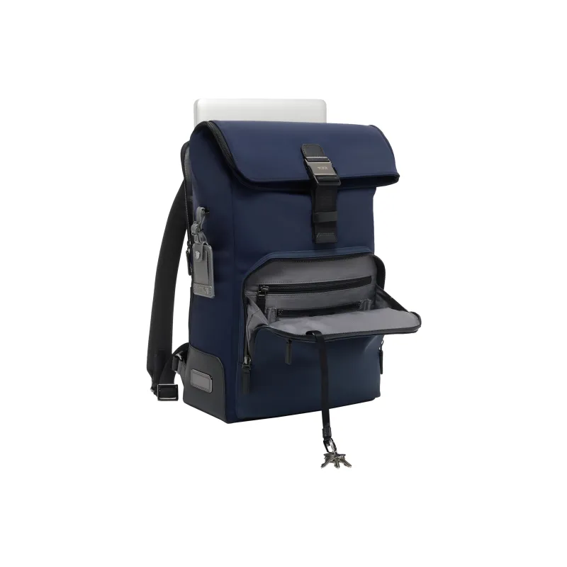 TUMI TUMI Harrison Nylon Backpack Regular Men's Marine Blue-3