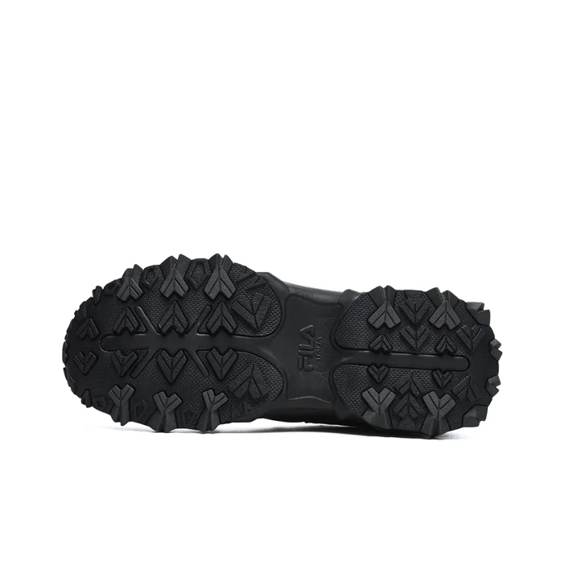 FILA Oakmont 2 WE Slip Resistant Warm Low Top Casual Shoes Women's Black-4