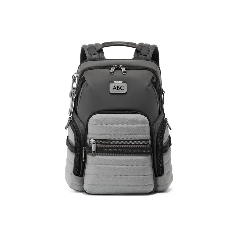 TUMI Alpha Bravo Nylon Backpack Men's Gray-0