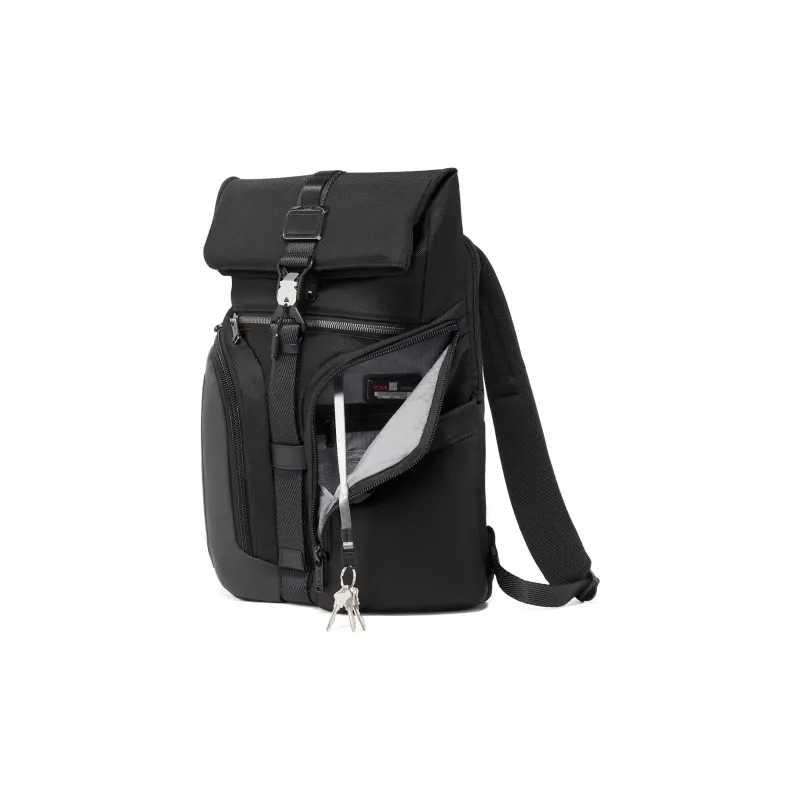 TUMI Alpha Bravo Nylon Backpack Regular Men's Black-1