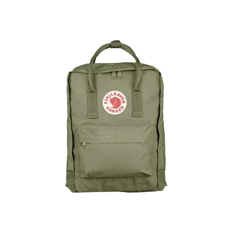 Fjallraven Kanken Polyester Backpack Regular Unisex Green-0