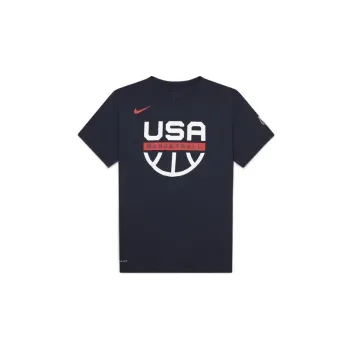 Nike T Shirts Men Marine Blue