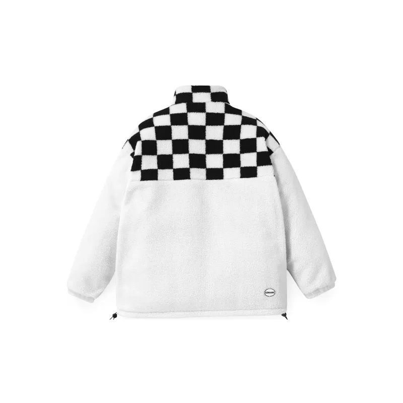 GENANX Puffer Jacket Unisex White-3