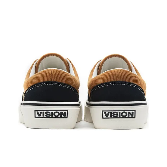 Vision Street Wear Trainers Plus Low Top Skateboard Shoes Unisex Brown Black-4