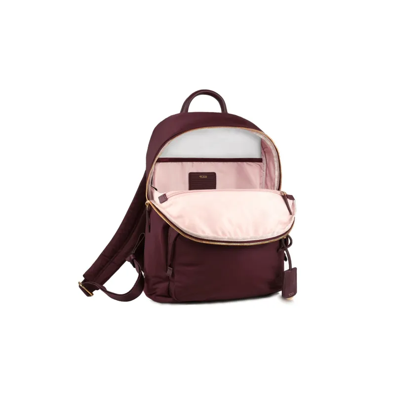 TUMI Voyageur Nylon Backpack Women's Beet Red-3