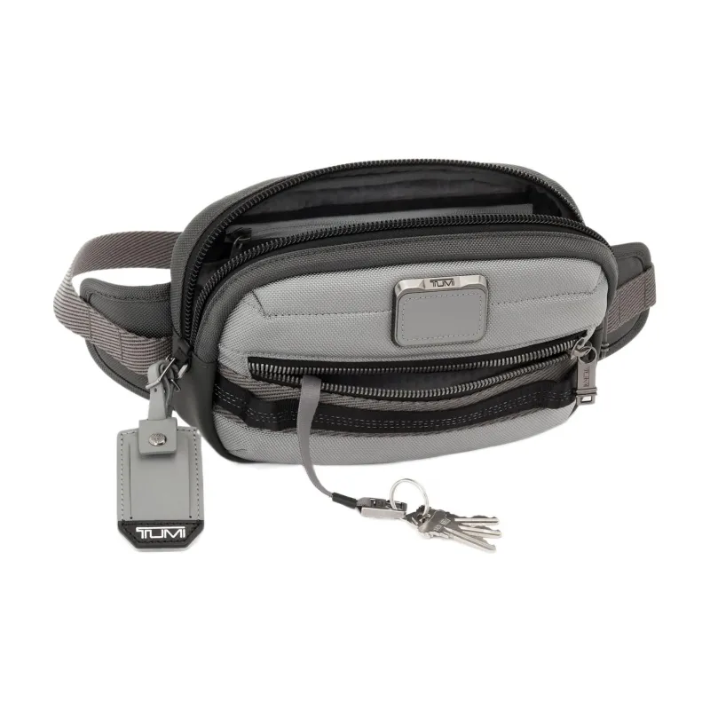 TUMI Alpha Bravo Sling Bag Men's Gray-1