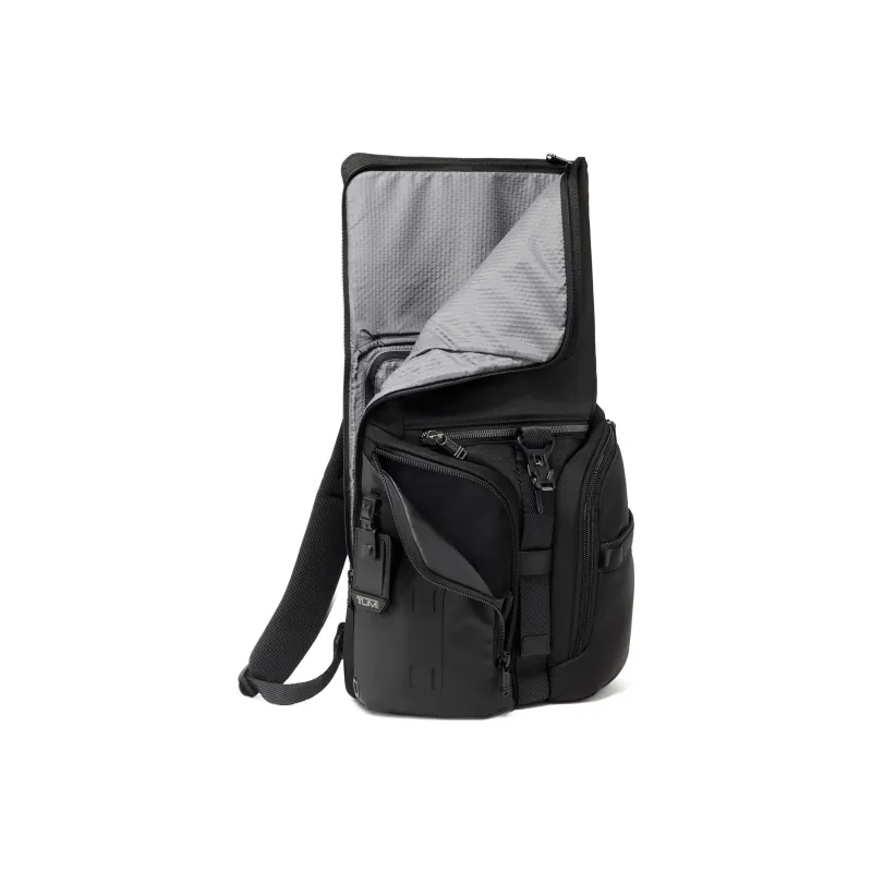 TUMI Alpha Bravo Nylon Backpack Regular Men's Black-4