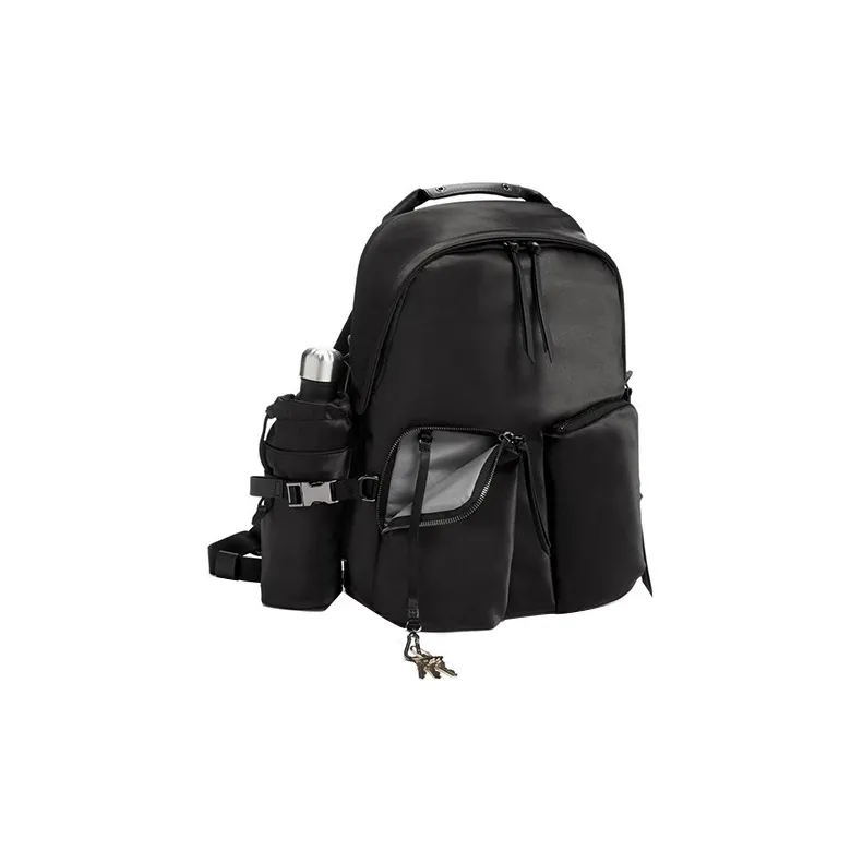 TUMI Fabric Backpack Unisex Black-1