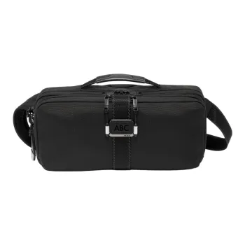 TUMI Alpha Bravo Elastic Nylon Sling Bag Crossbody Bag Shoulder Bag Men's Black