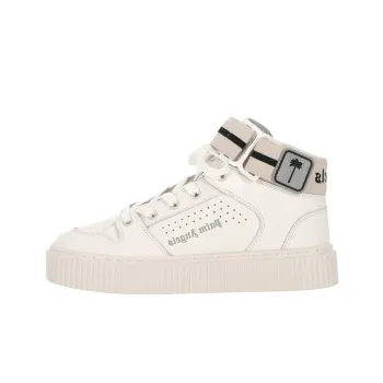 PALM ANGELS Grip High-Top Stylish Skateboarding Shoes Women's Beige