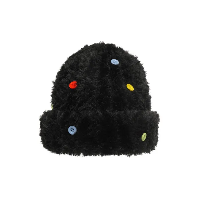 FREE RABBITⅡ Plush Yarn Beanies Unisex-0
