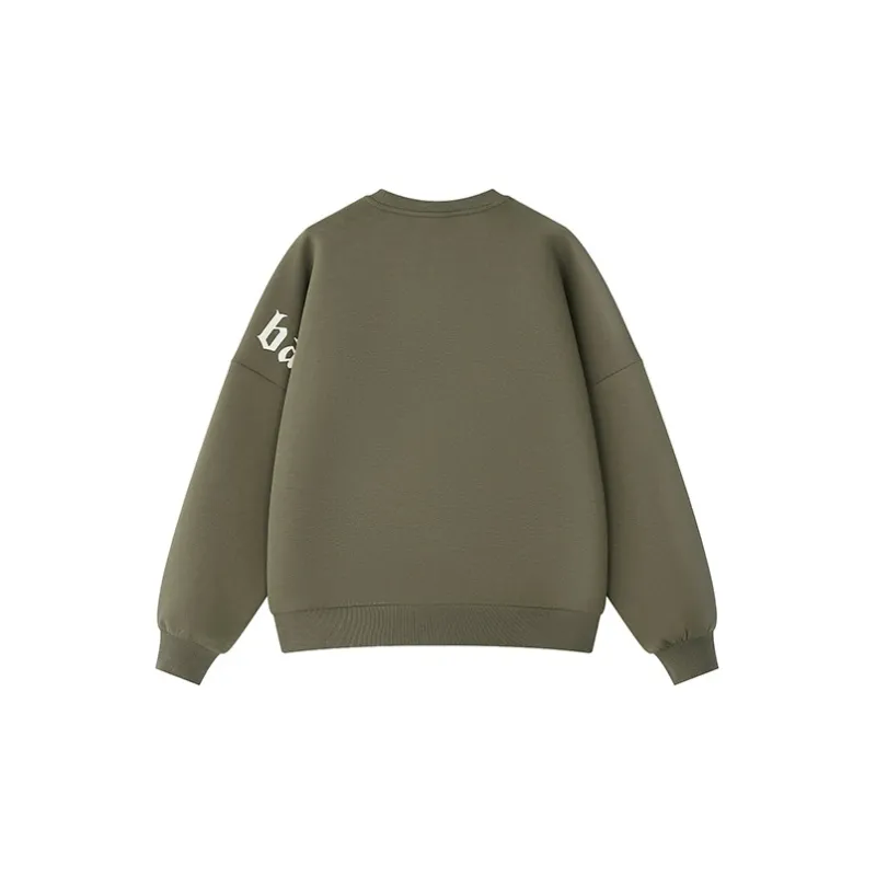 BAGGL Crew Neck Loose Fit Regular Sweatshirt Unisex-13