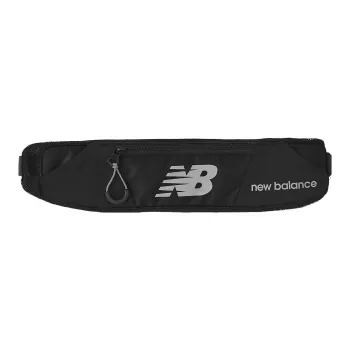 New Balance Nylon Crossbody Bag, Fanny Pack Regular Unisex Black