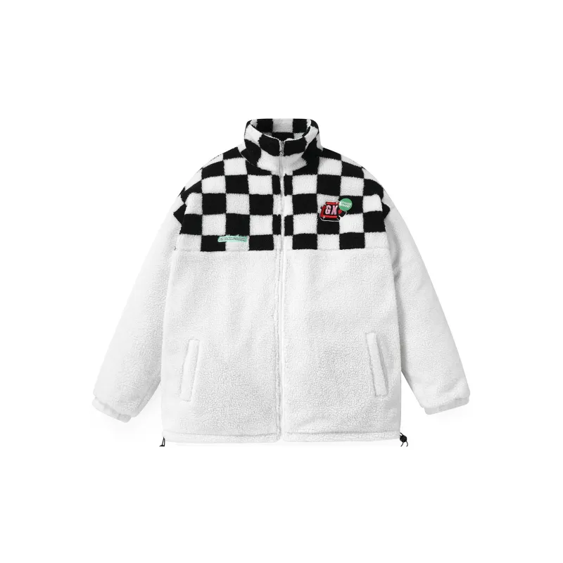 GENANX Puffer Jacket Unisex White-2