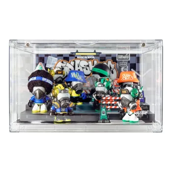 WAZZUPfamily WASA Storage Box, Graffiti Street Model Accessories