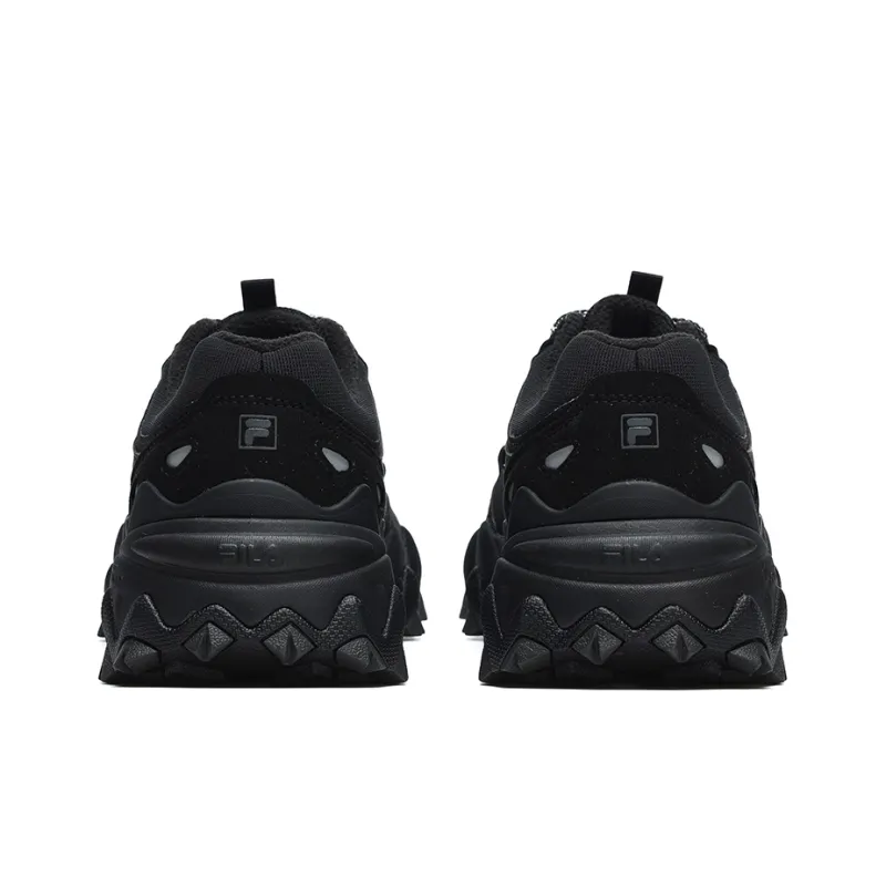 FILA Oakmont 2 WE Slip Resistant Warm Low Top Casual Shoes Women's Black-3