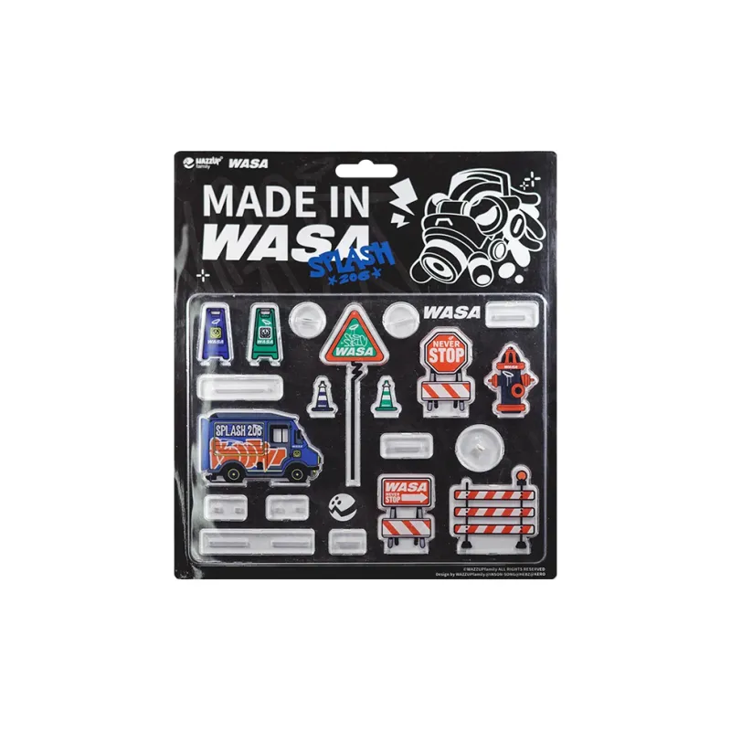 WAZZUPfamily WASA Storage Box, Graffiti Street Model Accessories-3