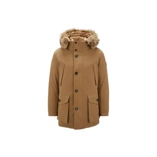 HUGO BOSS Down Jackets Men Beige