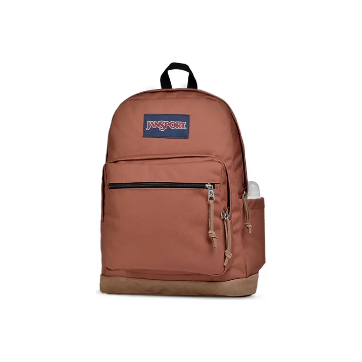 JanSport Polyester Backpack Medium Size Unisex Bella Brown-1