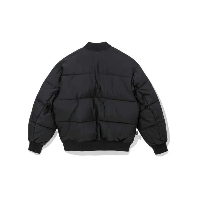 New Era Puffer Jackets Unisex Black-1