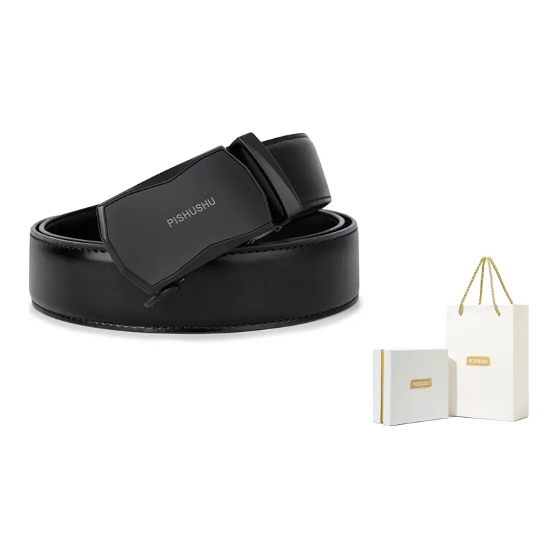 PISHUSHU Leather Belts Men-6