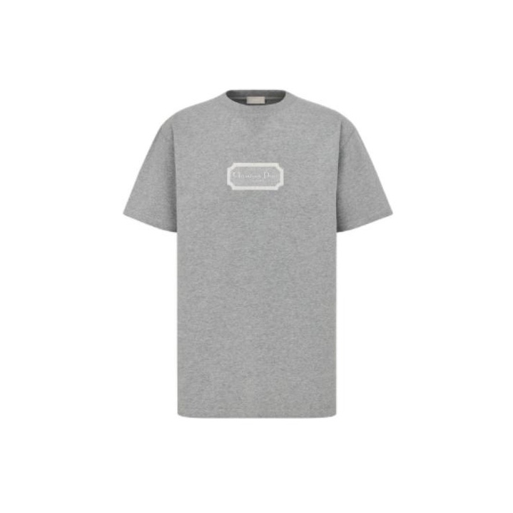 DIOR Quarterly New Products T Shirts Men Gray Cheap Rcj Jordan Outlet