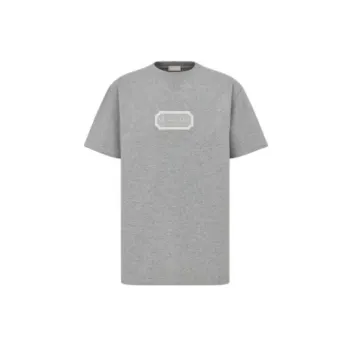 DIOR Quarterly New Products T Shirts Men Gray