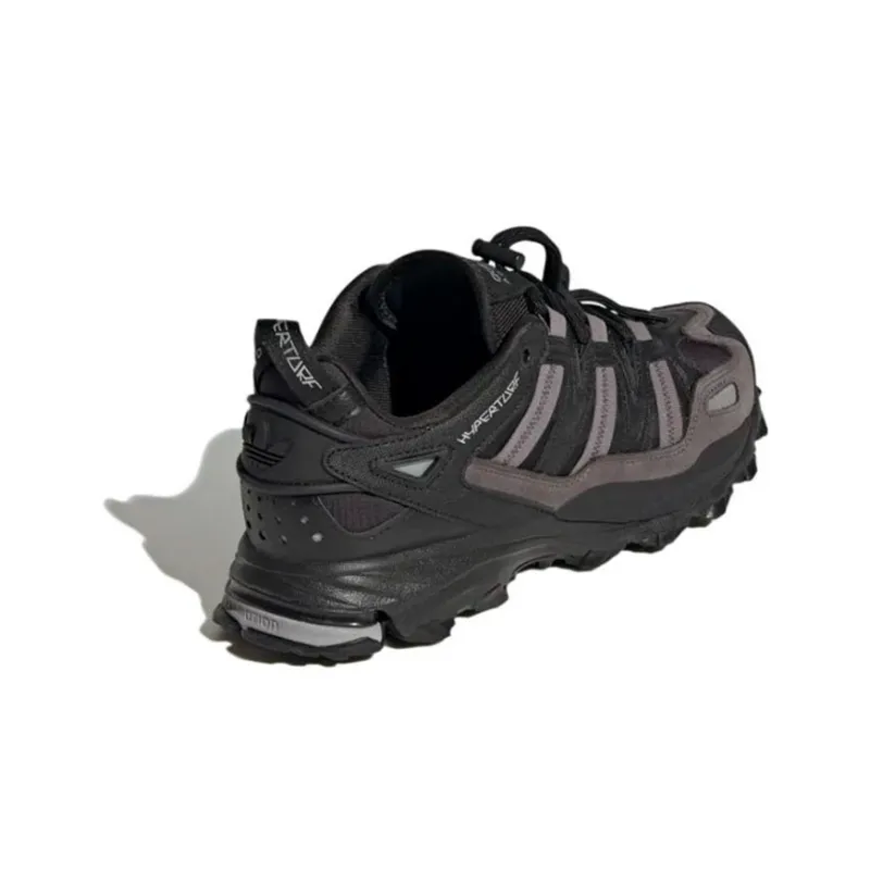 Adidas Hyperturf Core Black Silver Metallic Trace Grey-2