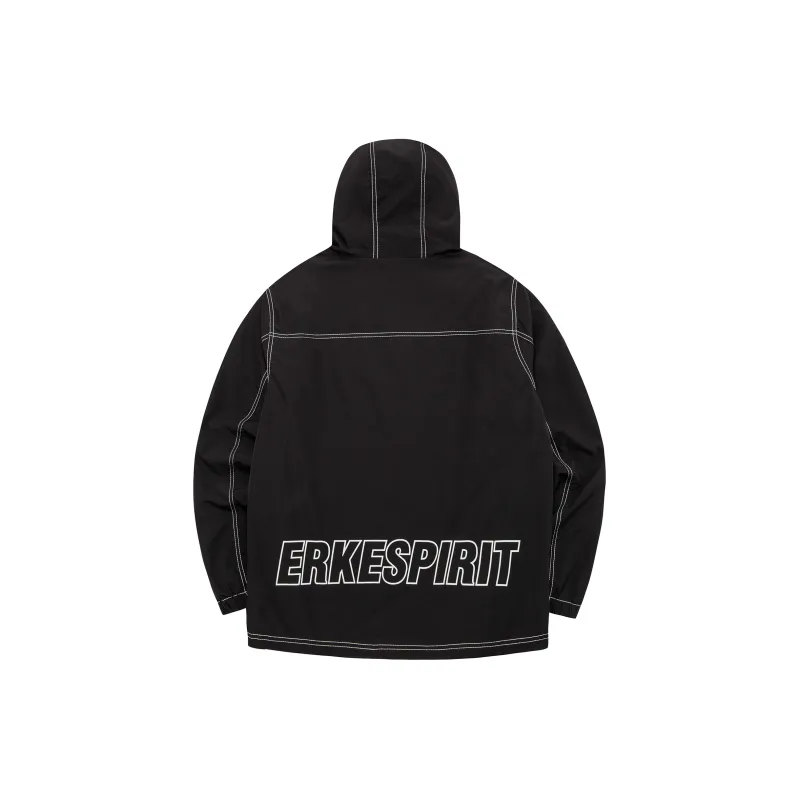 Erke Jackets Men Jet Black-1