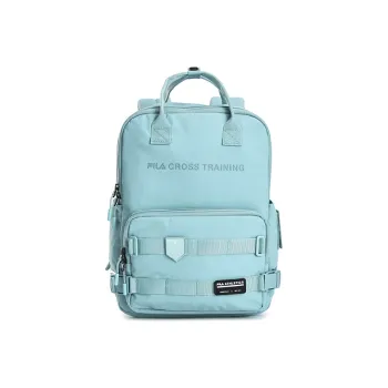 FILA Athletics Fabric Laptop Backpack Medium Size Women's Morandi Blue