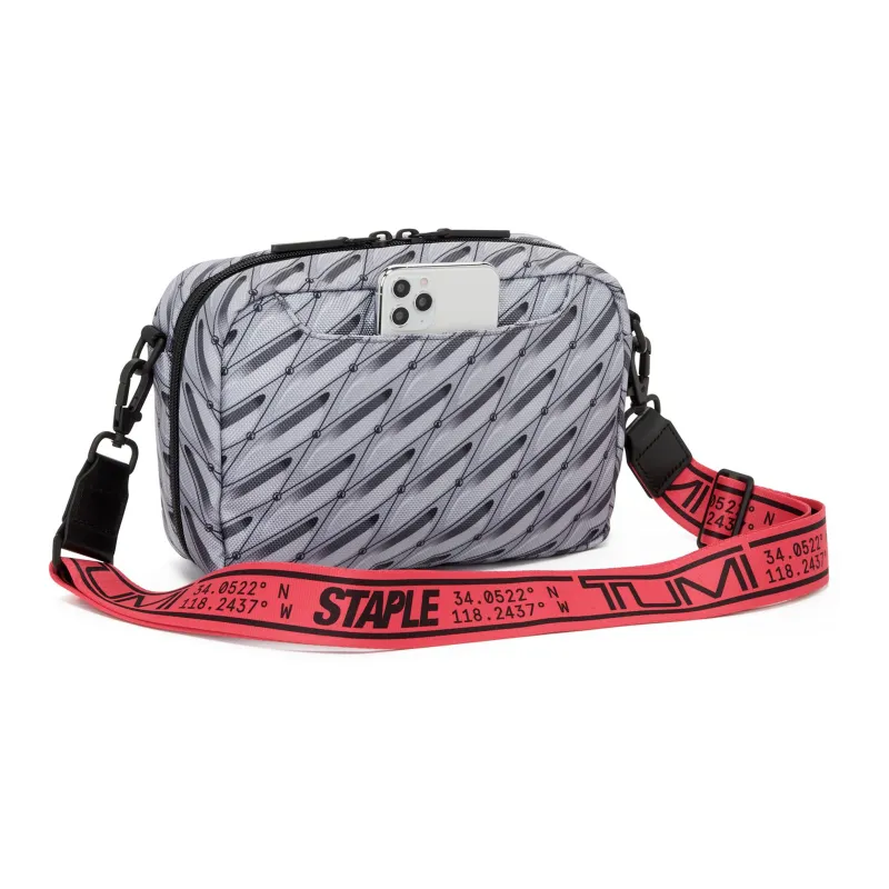 TUMI STAPLE Collaboration Fabric Storage Bag Shoulder Bag Crossbody Bag Men's Gray-1
