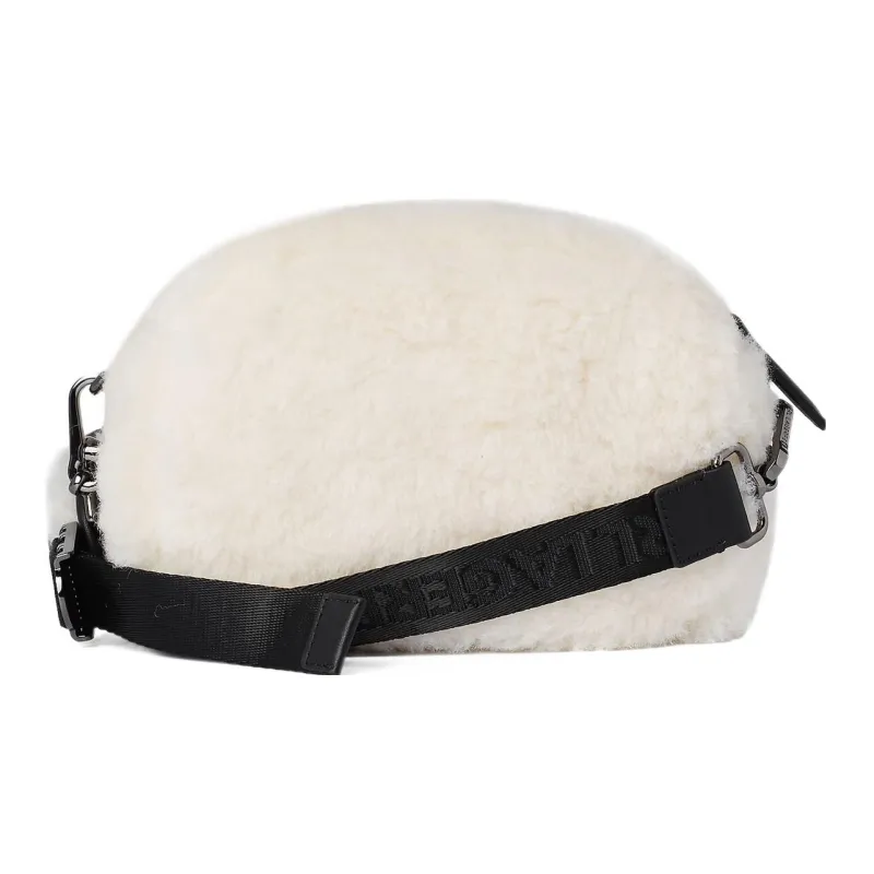 KARL LAGERFELD / Karl Lagerfeld Jeans X Cara Delevingne Logo Embroidered Crossbody Bag-1