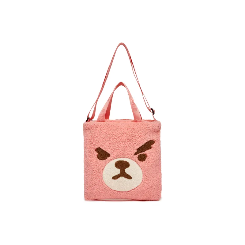 MLB Polyester Tote Bag Shopping Bag Shoulder Bag Crossbody Bag Handbag Regular Women's Pink-4