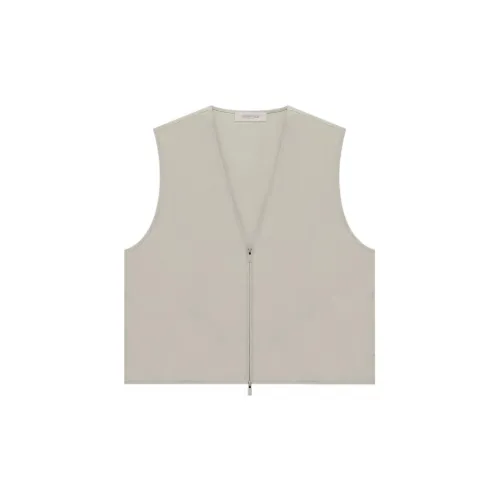 Fear Of God Essentials Vests Unisex Smoke Gray