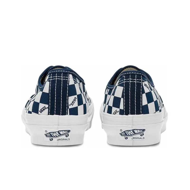 Vans Vault Og Authentic Lx Checkerboard Blue White-4